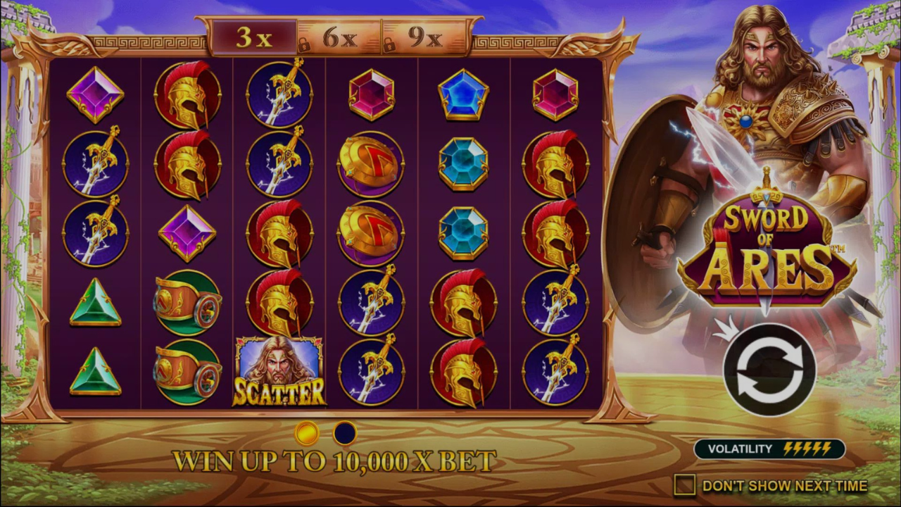 Игровой автомат Sword Of Ares (Pragmatic Play)